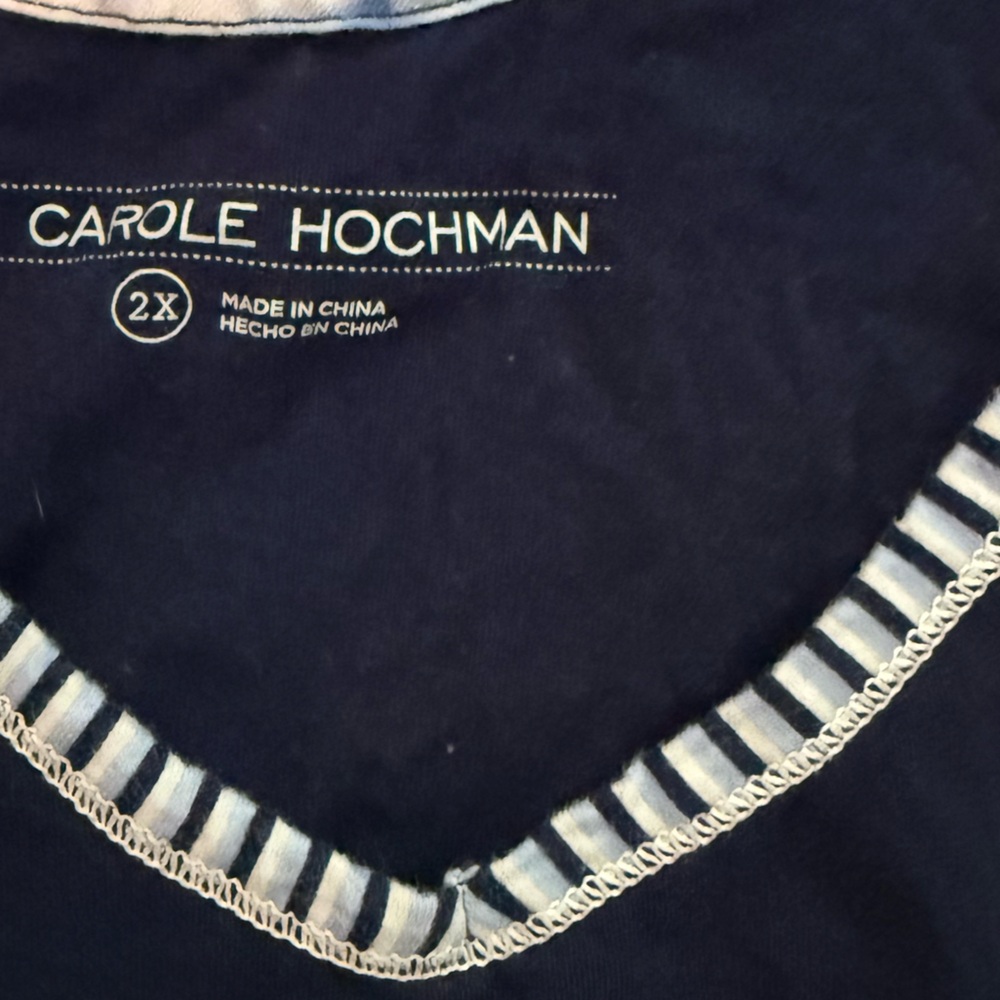 Carole Hochman 3 piece sleep set PJs sleepwear 2X - Picture 5 of 7